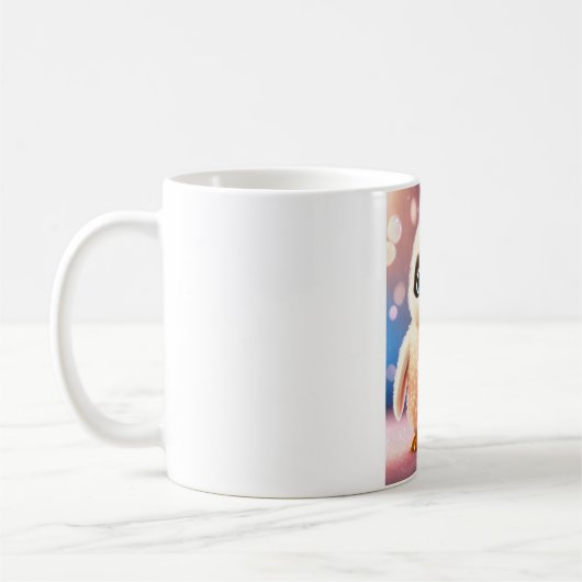 "Pinguin Parade: Charmante Tasse mit Begleitung" (Links)