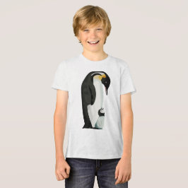 Pinguin Paradies and Chick Bonding Art Tri-Blend Shirt
