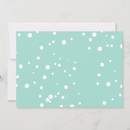 Pinguin-Party Einladung (Rückseite)