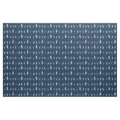 Pinguin Party Fabric (Marine) Stoff (Fat Quarter (45,7 x 55,9 cm))