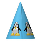 Pinguin Party Hat Partyhütchen (Rückseite)