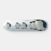 Pinguin-Party Skateboard (Horizontal)