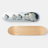 Pinguin-Party Skateboard (Horizontal)