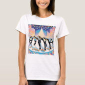 Pinguin-Party T-Shirt (Vorderseite)