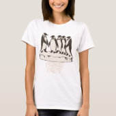 Pinguin-Party T-Shirt (Vorderseite)