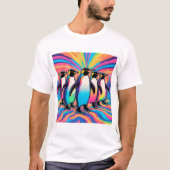 Pinguin-Party T-Shirt (Vorderseite)