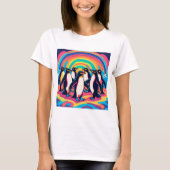 Pinguin-Party T-Shirt (Vorderseite)