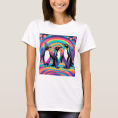 Pinguin-Party T-Shirt (Vorderseite)