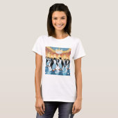 Pinguin-Party T-Shirt (Vorne ganz)