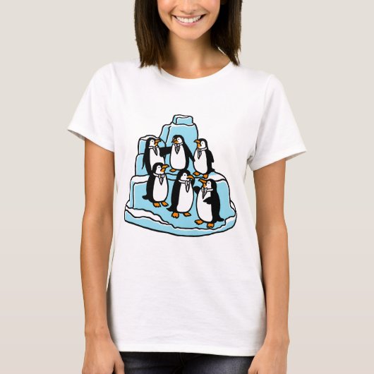 Pinguin-Party T-Shirt (Vorderseite)
