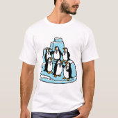 Pinguin-Party T-Shirt (Vorderseite)