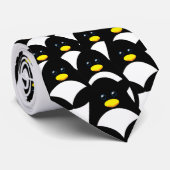 Pinguin: Party von einem Krawatte (Gerollt)