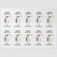 Pinguin Partying - Tiere beim Geburtstag