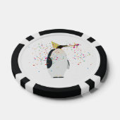 Pinguin Partying - Tiere mit Party Pokerchips (Einzeln)