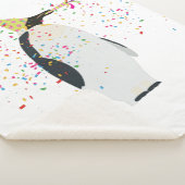 Pinguin Partying - Tiere mit Party Sherpadecke (3/4)