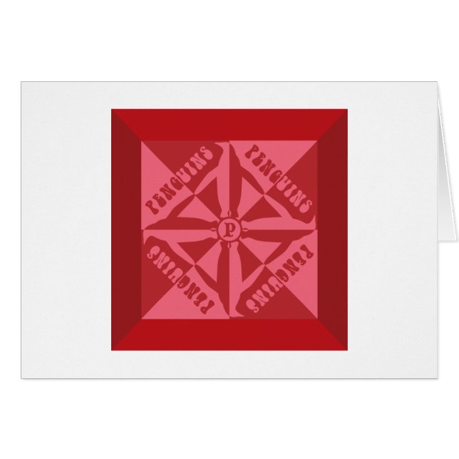 Pinguin Pattern (Vorderseite (Horizontal))