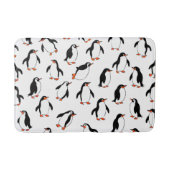 Pinguin Pattern Badematte (Vorderseite)
