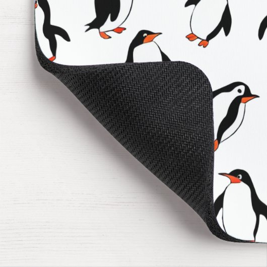 Pinguin Pattern Mousepad (Ecke)