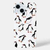 Pinguin Pattern Phone Case (Rückseite)