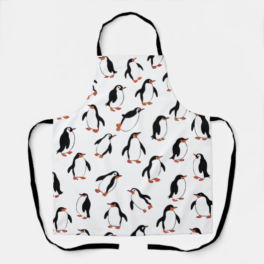 Pinguin Pattern Schürze (Vorderseite)