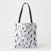 Pinguin Pattern Tasche (Vorderseite)