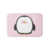 Pinguin-Perfektion Badematte (Vorderseite)
