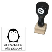 Pinguin Personalize Gummistempel (Stempel)