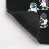 Pinguin-Pinguine-Tiere der Liebe des Weltpinguins Mousepad (Ecke)