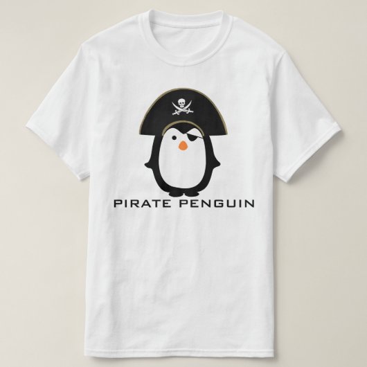 Pinguin Pirate T-Shirt (Design vorne)
