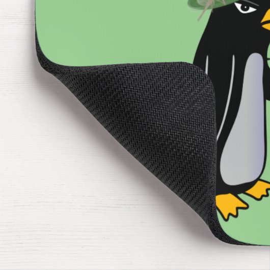 Pinguin Pirates Mouse Pad! Mousepad (Ecke)