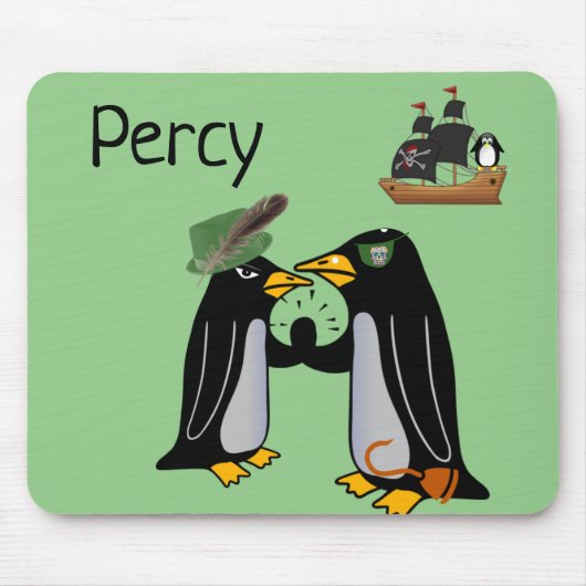 Pinguin Pirates Mouse Pad! Mousepad (Vorne)