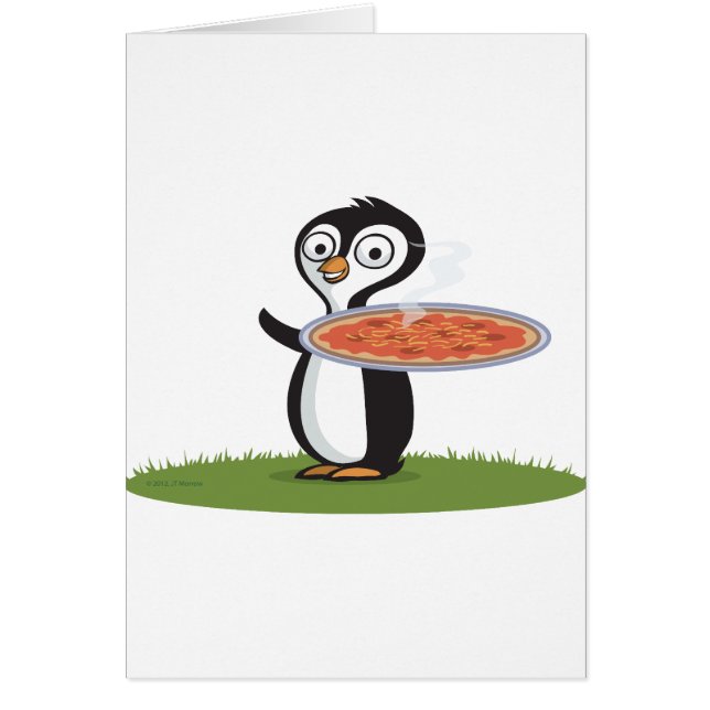 Pinguin-Pizza (Vorne)