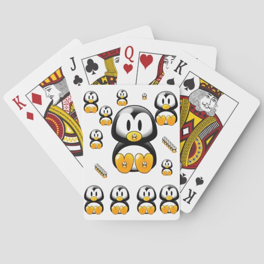 Pinguin Playing Card Deck Spielkarten (Rückseite)