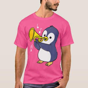 Pinguin Playing Trumpet T-Shirt