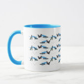 Pinguin Pool Party Tasse (Links)