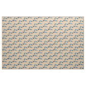 Pinguin-Poolparty-Stoff (Creme) Stoff (Fat Quarter (45,7 x 55,9 cm))