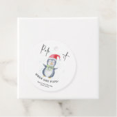 Pinguin - Pop, wenn sie Pop macht Geschenkanhänger (Beispiel)