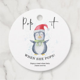 Pinguin - Pop, wenn sie Pop macht Geschenkanhänger