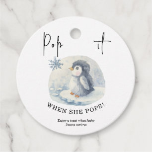 Pinguin - Poppt sie, wenn sie platzt Geschenkanhänger