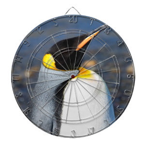 Pinguin-Portrait Dartscheibe