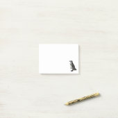 Pinguin Post-it Klebezettel (Auf Schreibtisch)