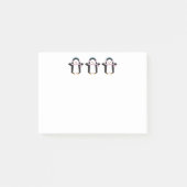 Pinguin Post-it Klebezettel (Vorderseite)