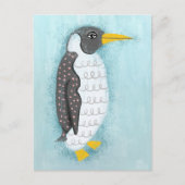 Pinguin Postcard Postkarte (Vorderseite)