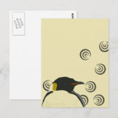 Pinguin Postcard Postkarte (Vorne/Hinten)