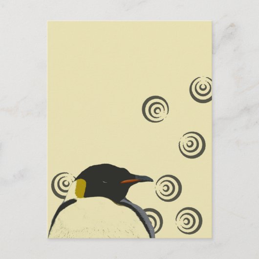 Pinguin Postcard Postkarte (Vorderseite)