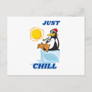 Pinguin Postcard Postkarte