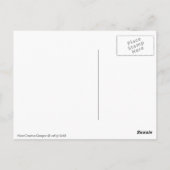 Pinguin Postcard Postkarte (Rückseite)