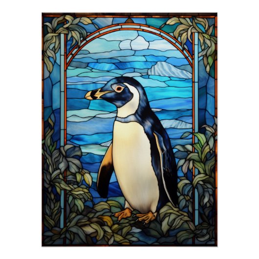 Pinguin Poster (Vorderseite)