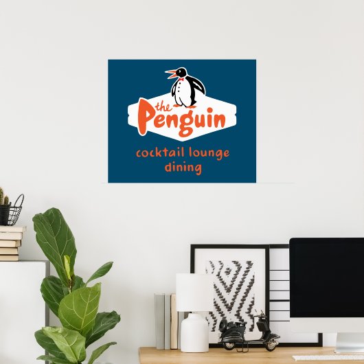 Pinguin Poster (Heimbüro)