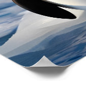 Pinguin Poster (Ecke)